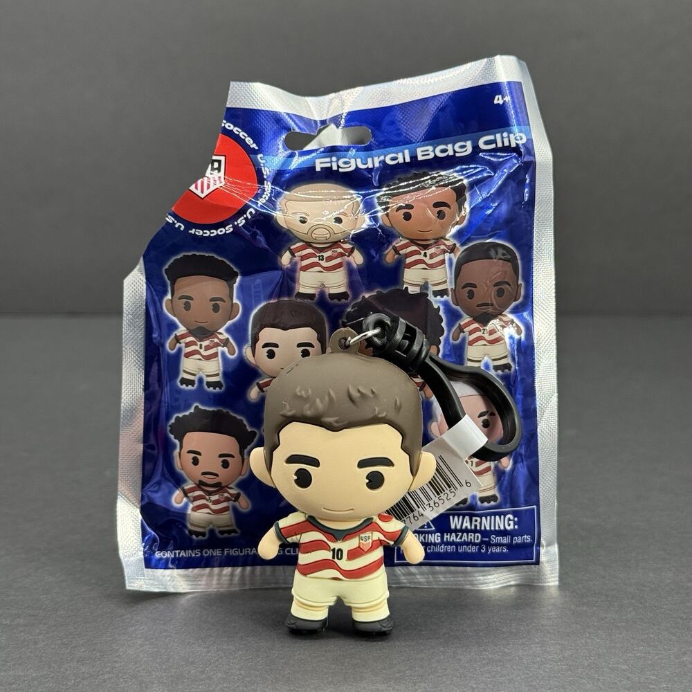 2026 Monogram US Soccer Men's National Team Christian Pulisic Bag Clip Keychain